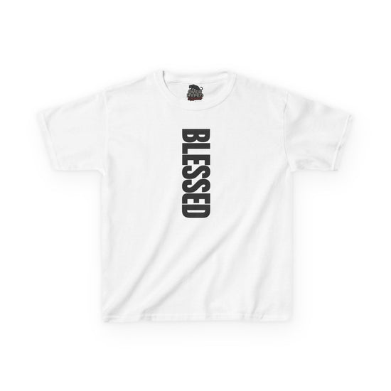 Kids Shirt To Match Retro 4 Black Cat -BLESSED