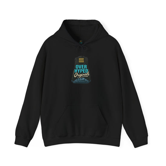 Hoodie to Match Air Jordan Retro 11 Gamma Blue Hoodie-Over Hyped Logo