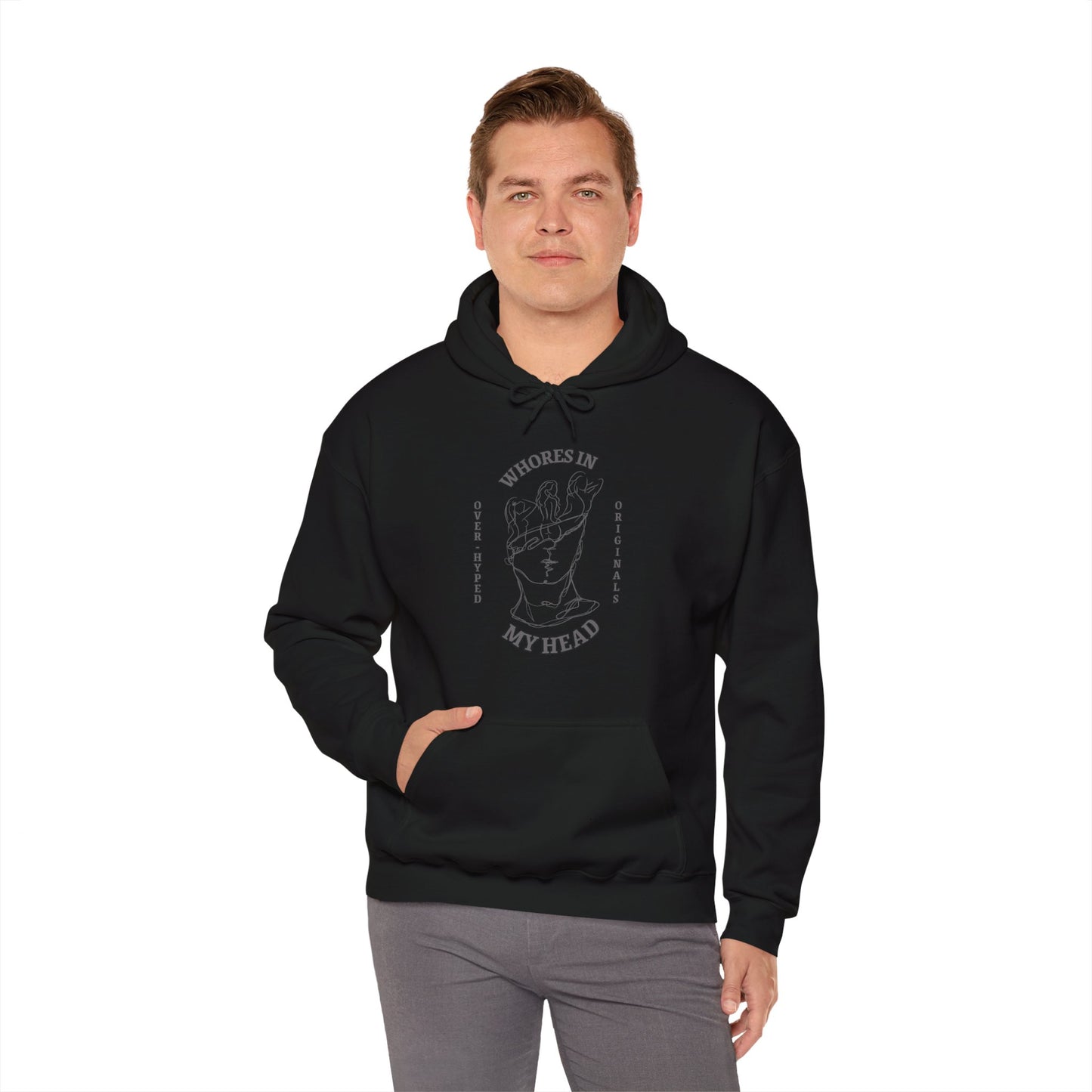 Retro 9 Cool Grey- In My Head Hoodie