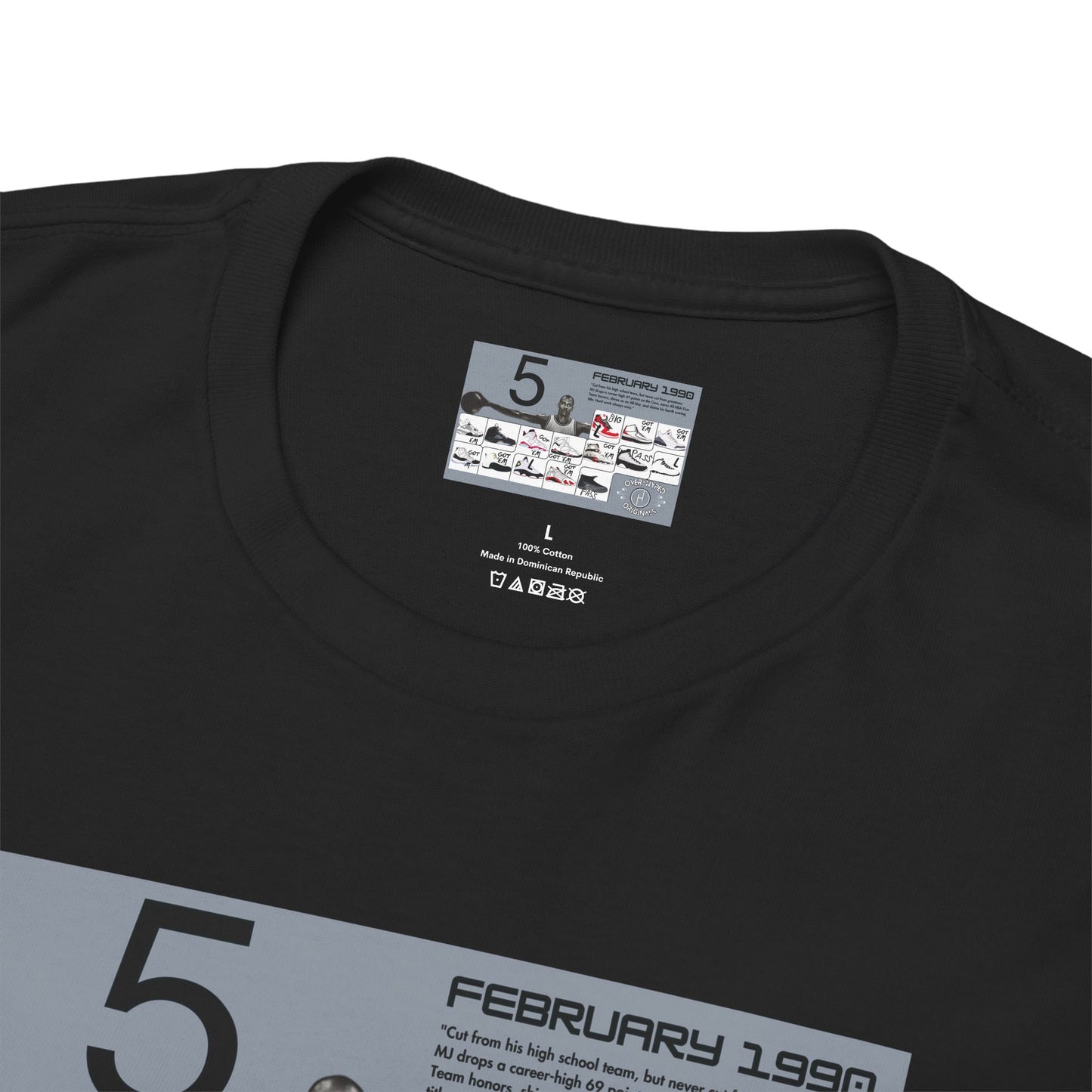 Retro 5 Black Metallic My Retro Card (Grey) Shirt