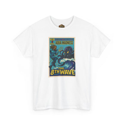 Retro 8 Aqua Shirt -  AQUABRO COMIC VERSION 2