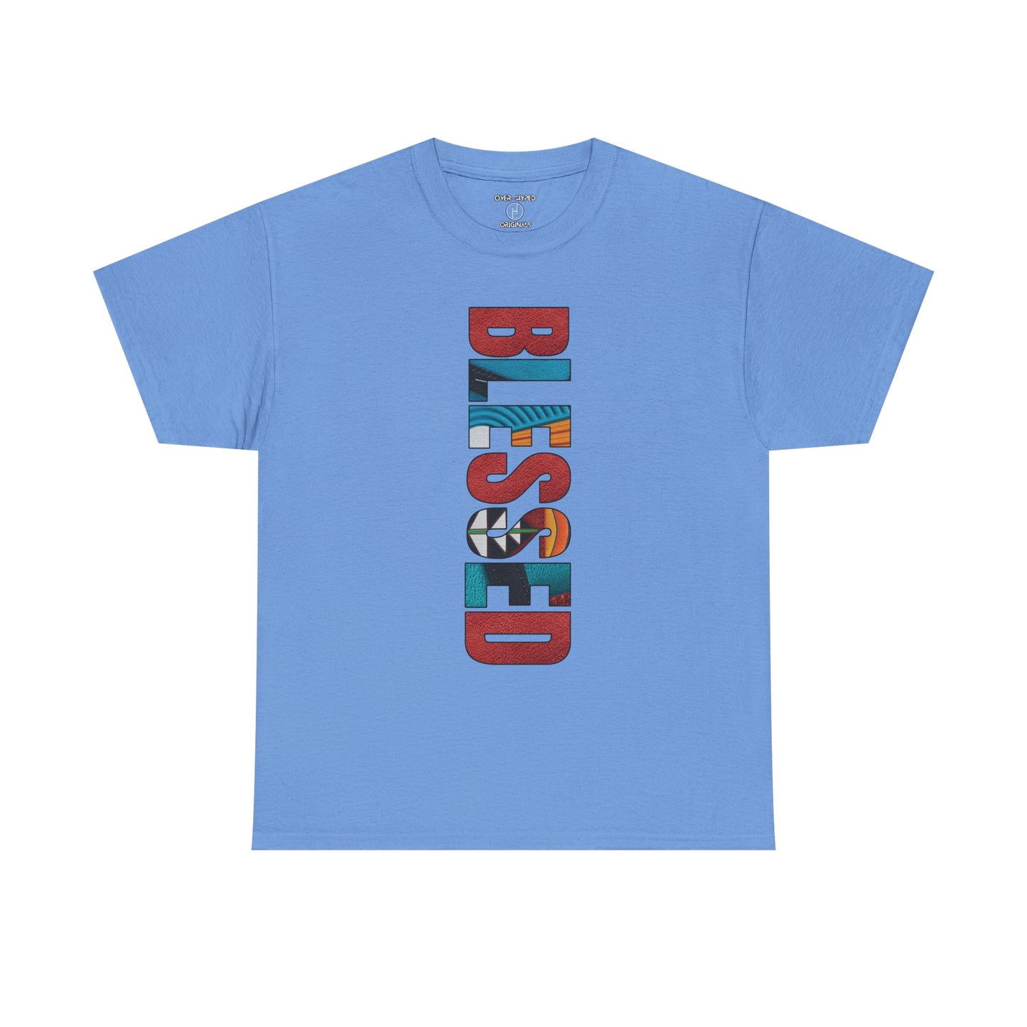 Dunk SB Turquoise Blue and Firewood Orange Blessed Shirt