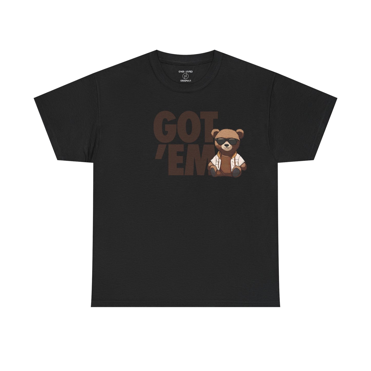 Retro 1 Mocha Got em Bear Shirt