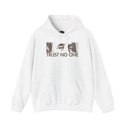 Retro 4 Cave Stone and Black Hoodie- Trust No one