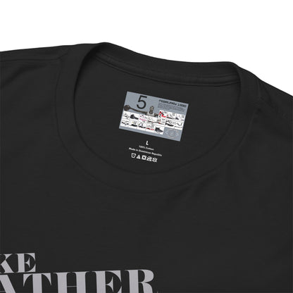 Retro 5 Black Metallic Like Father Like Son Shirt