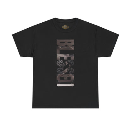 Retro 4 Cave Stone and Black Shirt- Blessed