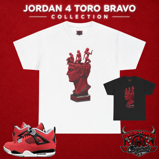 Shirt to Match Jordan 4 Toro Bravo – Sneaker Match Tee IN MY HEAD