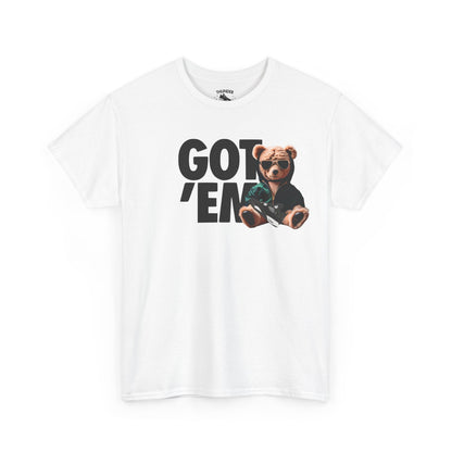 Retro 4 White Thunder Got EM Bear Shirt