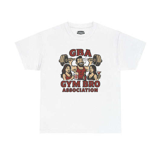 Over-Hyped GBA Gym Bro Association Tee