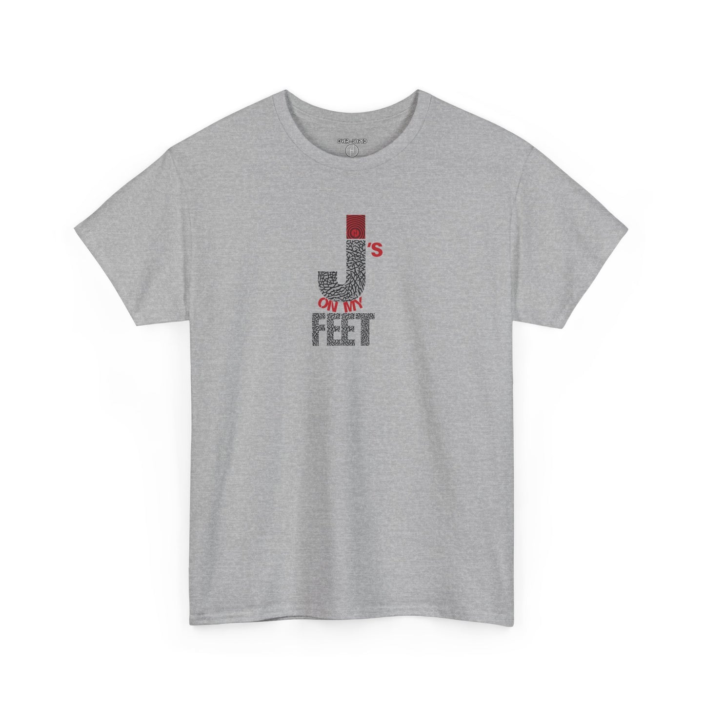 Retro 3 Black Cement/ White Cement J's On My Feet Shirt