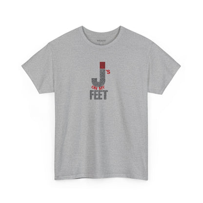 Retro 3 Black Cement/ White Cement J's On My Feet Shirt