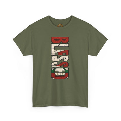 Retro 3 EL VUELO Summit White and Pine Green Shirt - BLESSED