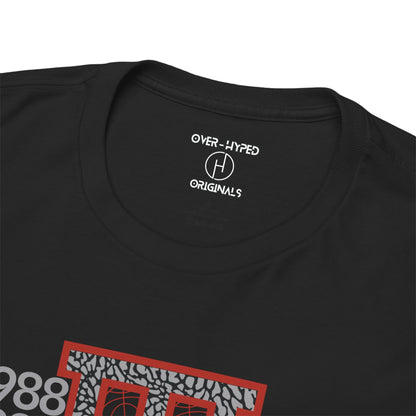 Retro 3 Black cement/ White Cement 88 To 24 Shirt