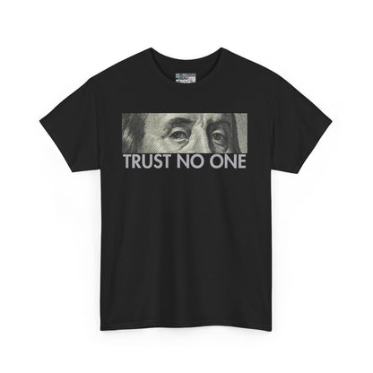Retro 5 Black Metallic Trust No One Shirt