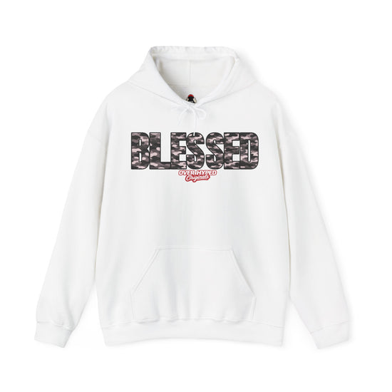 Hoodie To Match Retro 4 Flight Club Sail and Black- BLESSED