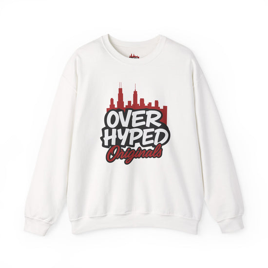 Over Hyped Orignals Retro 1 Low Og Chicago Sweatshirt - OVER HYPED LOGO