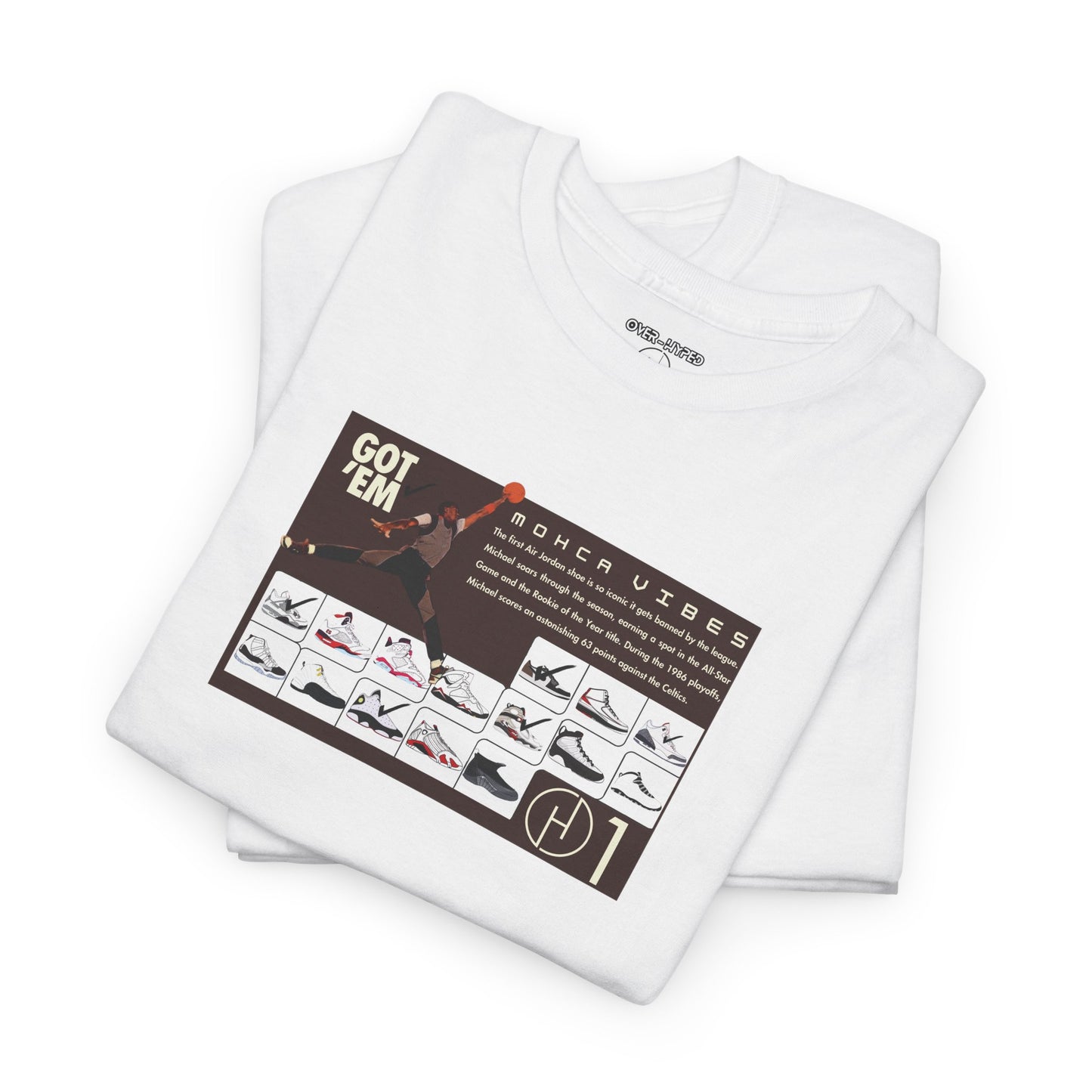 Retro 1 Mocha My Retro Card Shirt