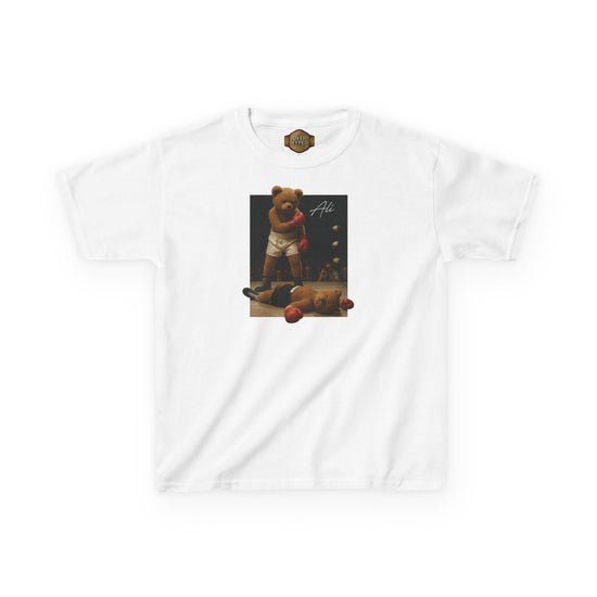 Kids Shirt To Match Retro 4  White Cement -ALI KNOCKOUT SHIRT FOR KIDS