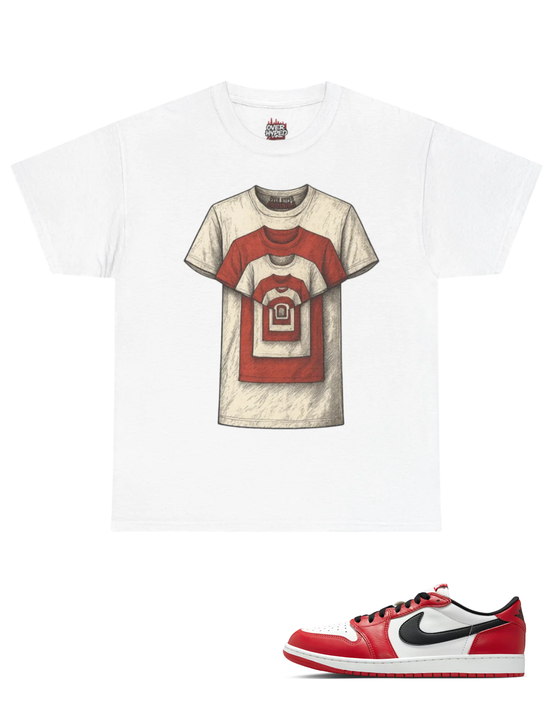 Over Hyped Originals - Retro 1 Low Og Chicago shirt- InfiniteTshirts