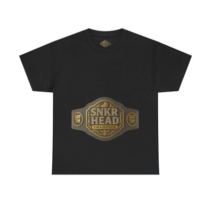 Retro 4 Cave Stone and Black Shirt- SNKR CHAMP