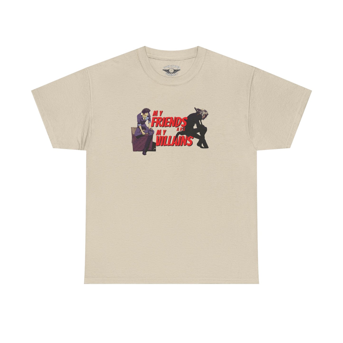 Retro 1 Black Toe - Friends Are My Villains Shirt