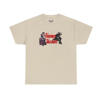 Retro 1 Black Toe - Friends Are My Villains Shirt