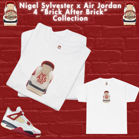Shirt to Match Nigel Sylvester x Jordan 4 “Brick After Brick” Sneaker Match Tee DATASS  THO