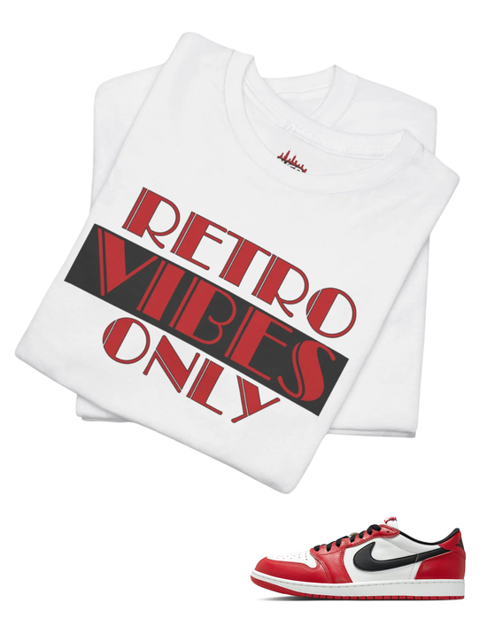 Over Hyped Originals - Retro 1 Low Og Chicago shirt-Retro Vibes only