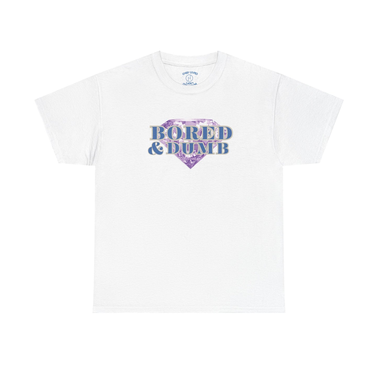 OVER HYPED-Tee to match Air Jordan Retro 3 Lucky Shorts-BOREDDU