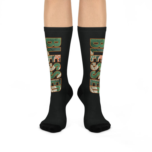 Blessed Camo Socks by Over Hyped