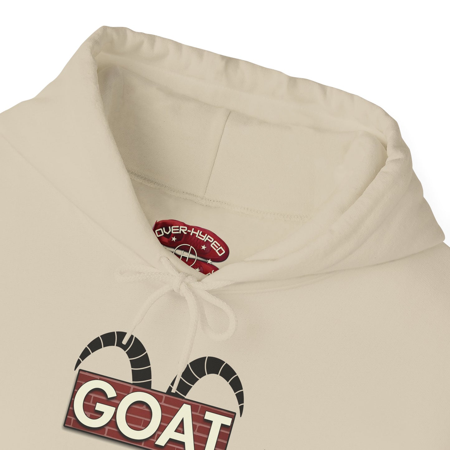 Retro 4 Brick by Brick-Goat Horns Hoodie
