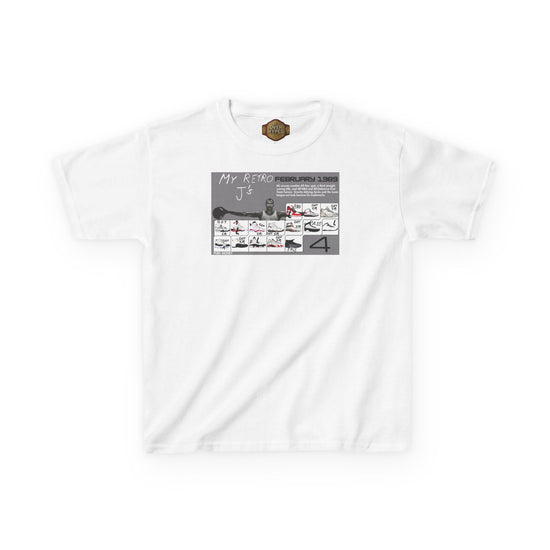 Kids Shirt To Match Retro 3 Pure Money- MY RETRO CARD SHIRT FOR KIDS