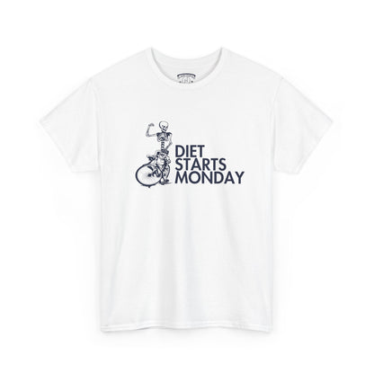 Retro 6 Olympic Diet Starts Monday  Tee - by Over-Hyped