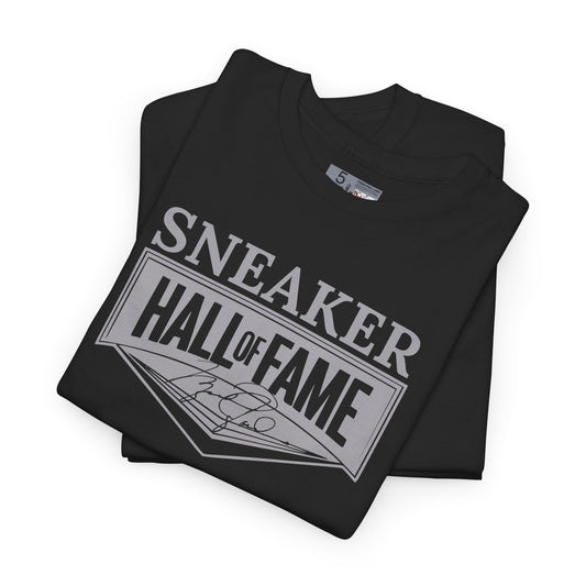 Retro 5 Black Metallic Sneaker Hall Of Fame Shirt