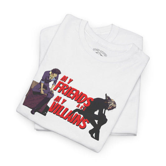 Retro 1 Black Toe - Friends Are My Villains Shirt