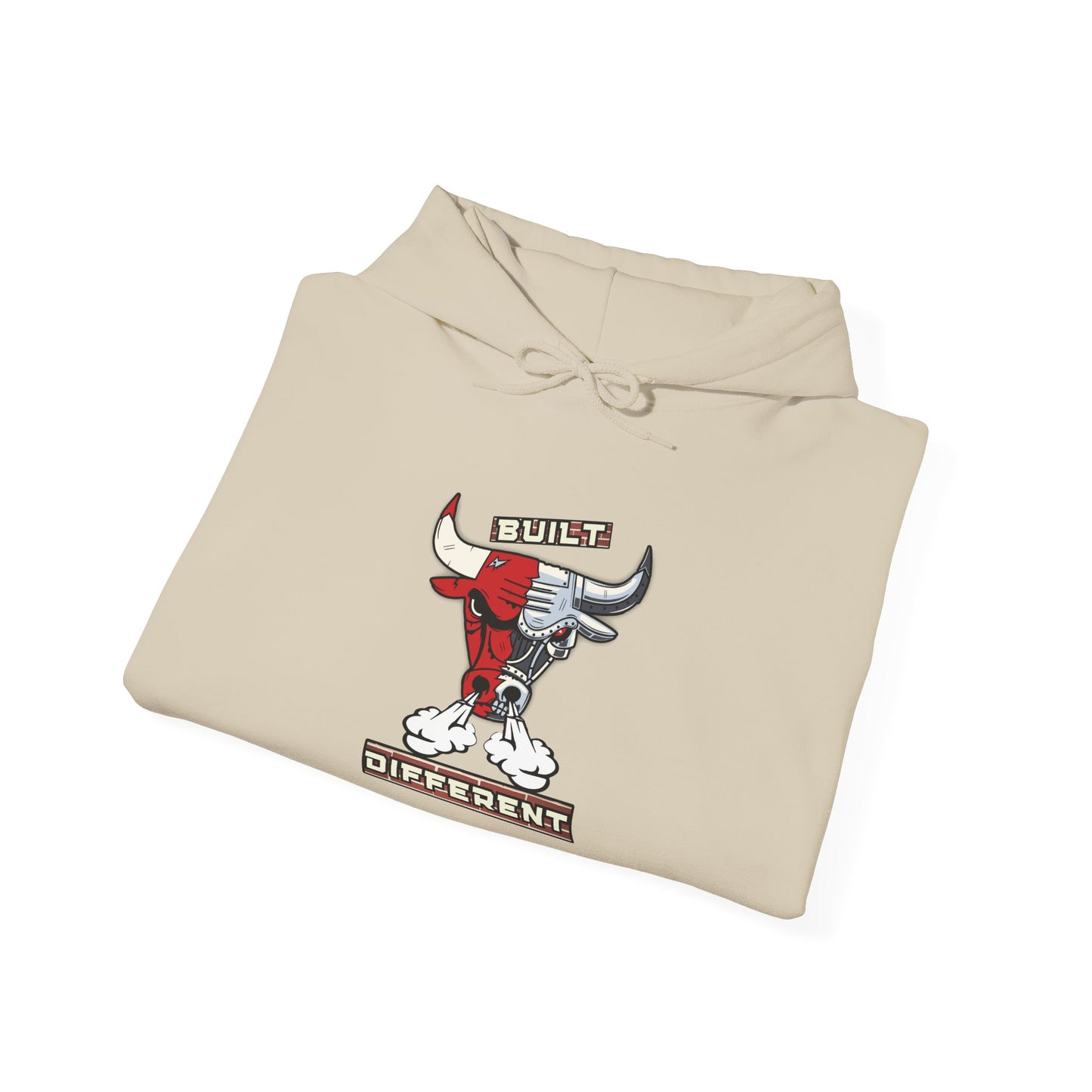 Retro 4 Brick by Brick-Built Different Hoodie