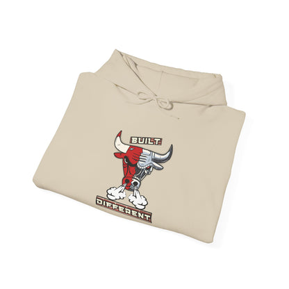 Retro 4 Brick by Brick-Built Different Hoodie