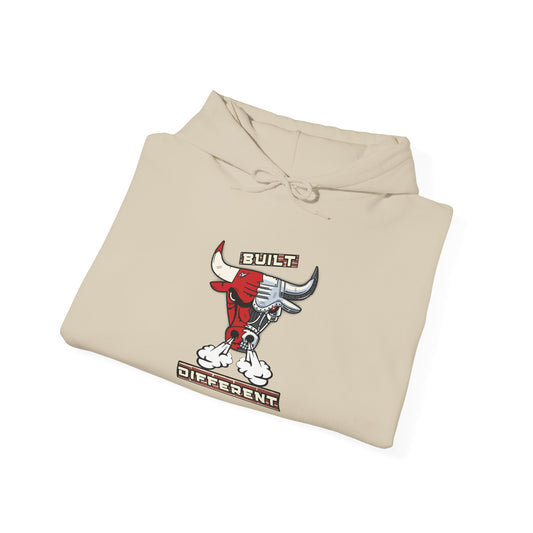 Retro 4 Brick by Brick-Built Different Hoodie