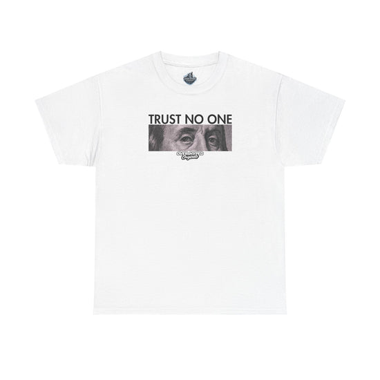Shirt To Match  Retro 5 Wolf Grey Sneaker Tees - TRUST NO ONE
