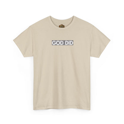 Retro 4 White Cement God Did Shirt
