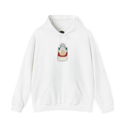 Retro 3 EL VUELO Summit White and Pine Green Hoodie - DAT ASSS THOO