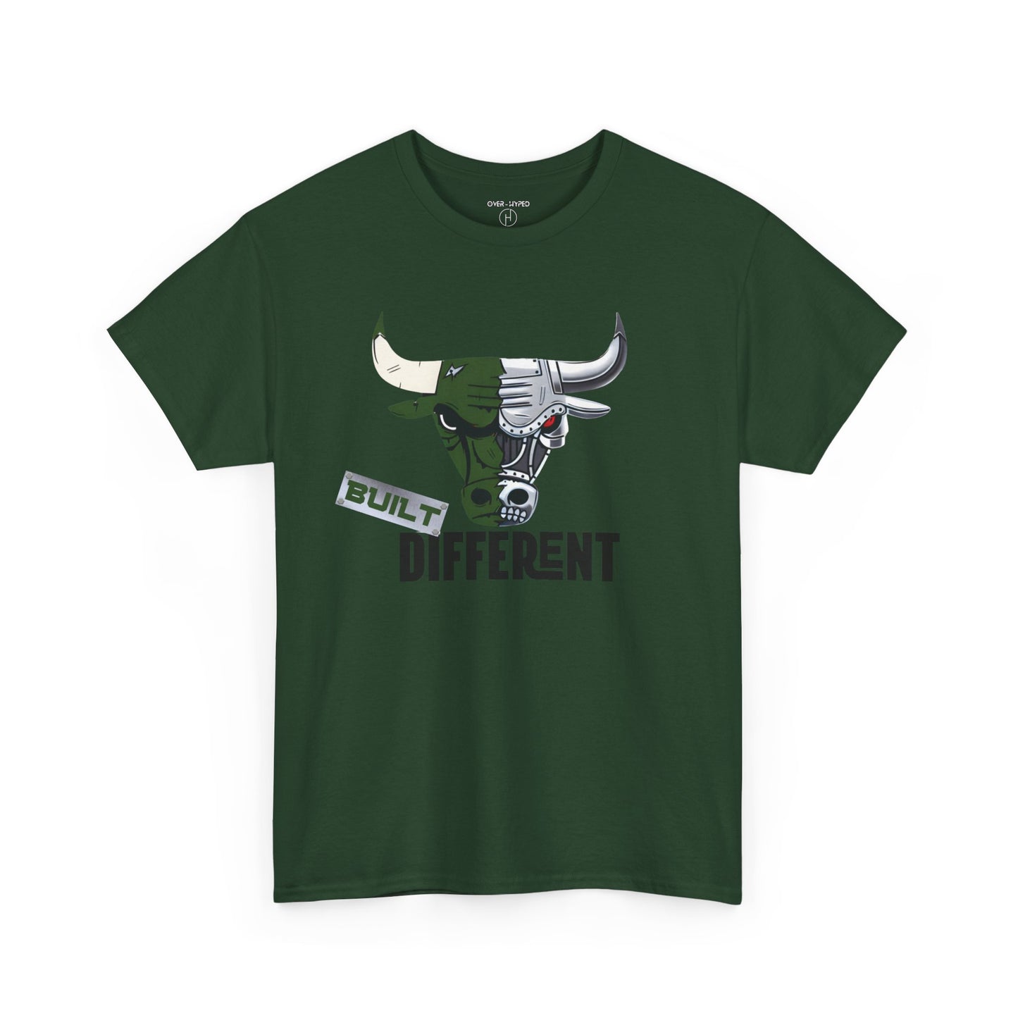 Retro 4 Oxidized Green Built Different Shirt