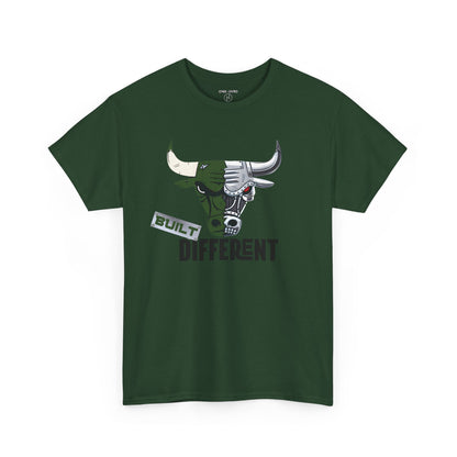 Retro 4 Oxidized Green Built Different Shirt