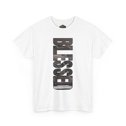 Retro 4 Cave Stone and Black Shirt- Blessed