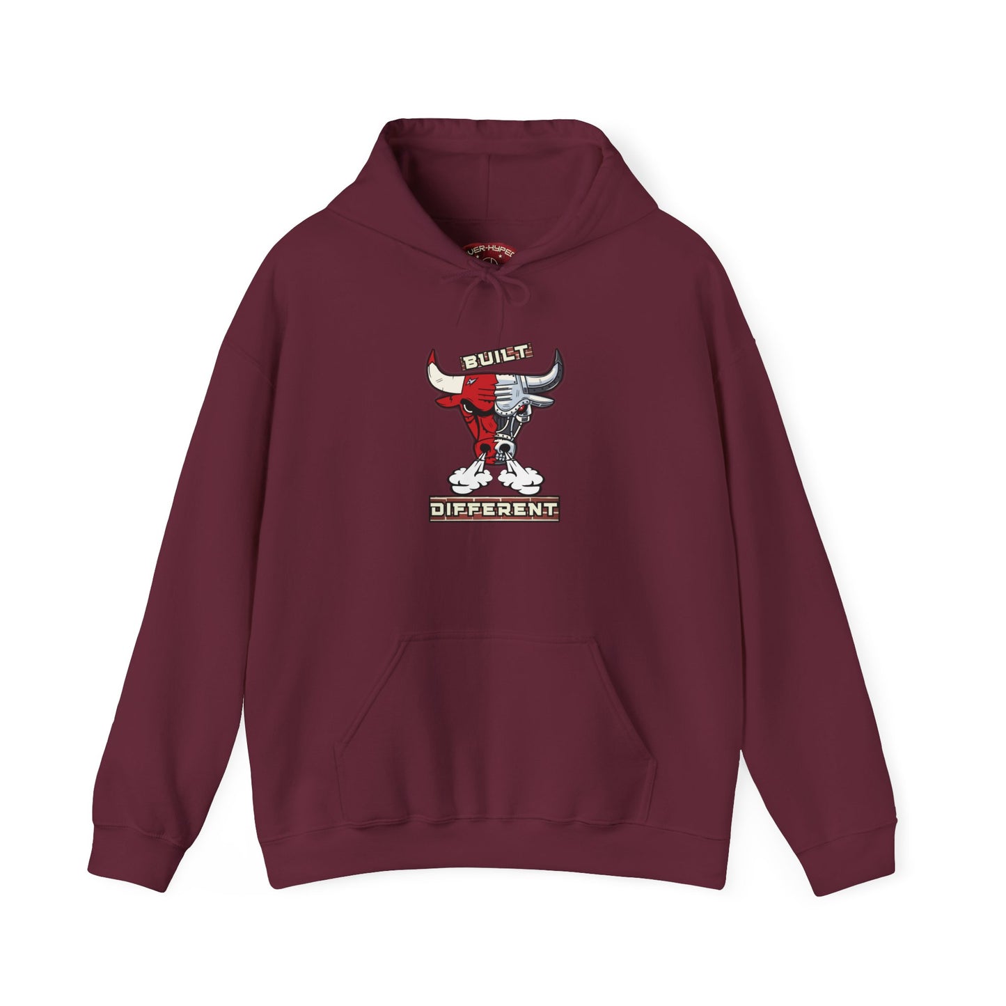 Retro 4 Brick by Brick-Built Different Hoodie