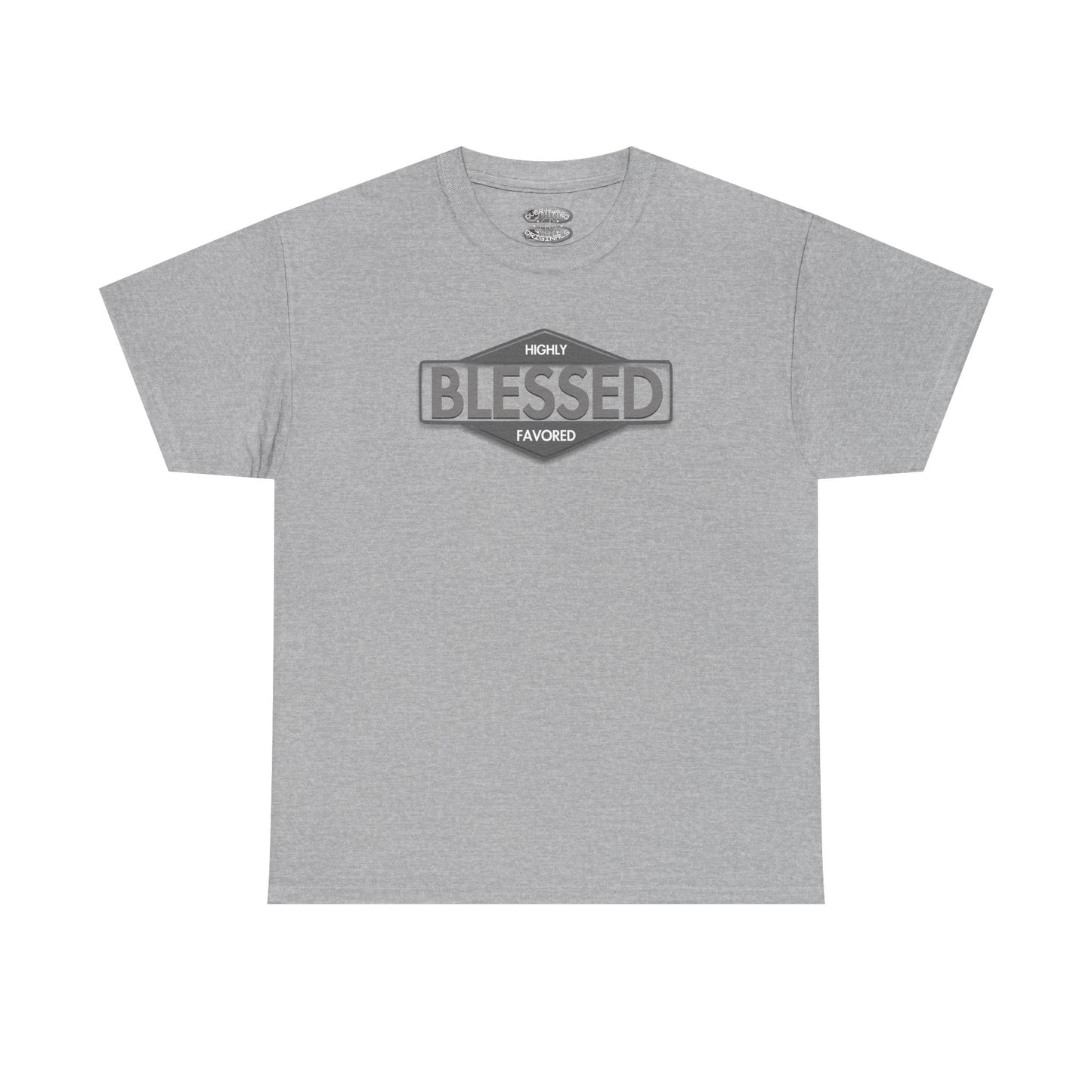 Retro 9 Cool Grey- Blessed Highly Favored Shirt