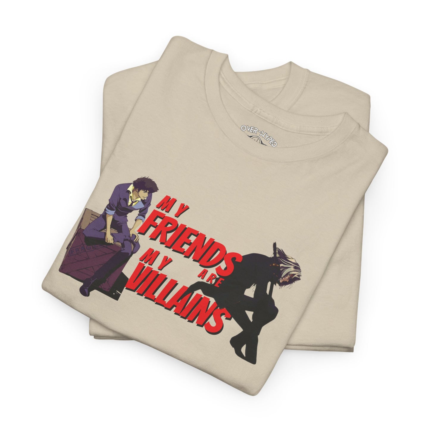 Retro 1 Black Toe - Friends Are My Villains Shirt