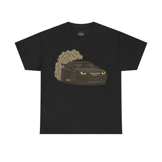 Retro 4 Black Cat Matching Tee – Over Hyped Skyline Shirt