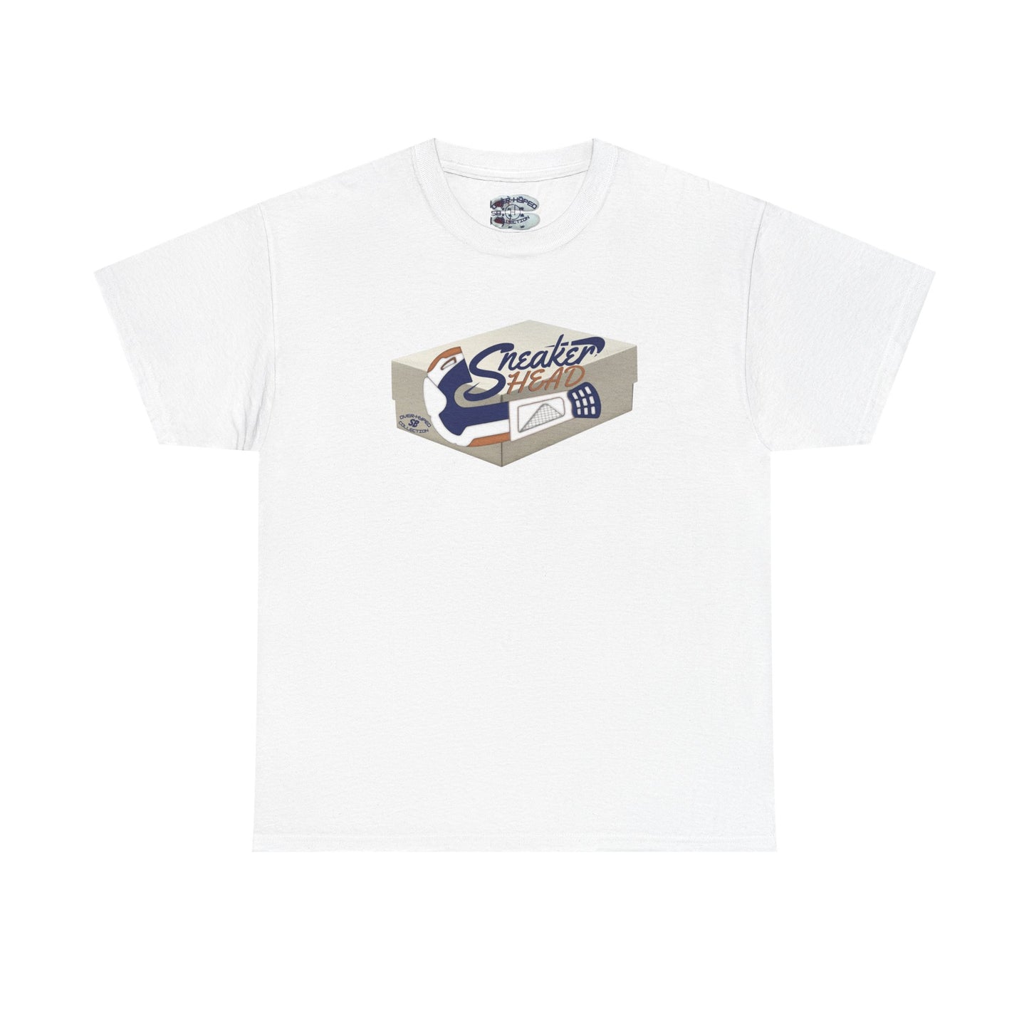 Retro 4 SB Navy SneakerHead Box Shirt