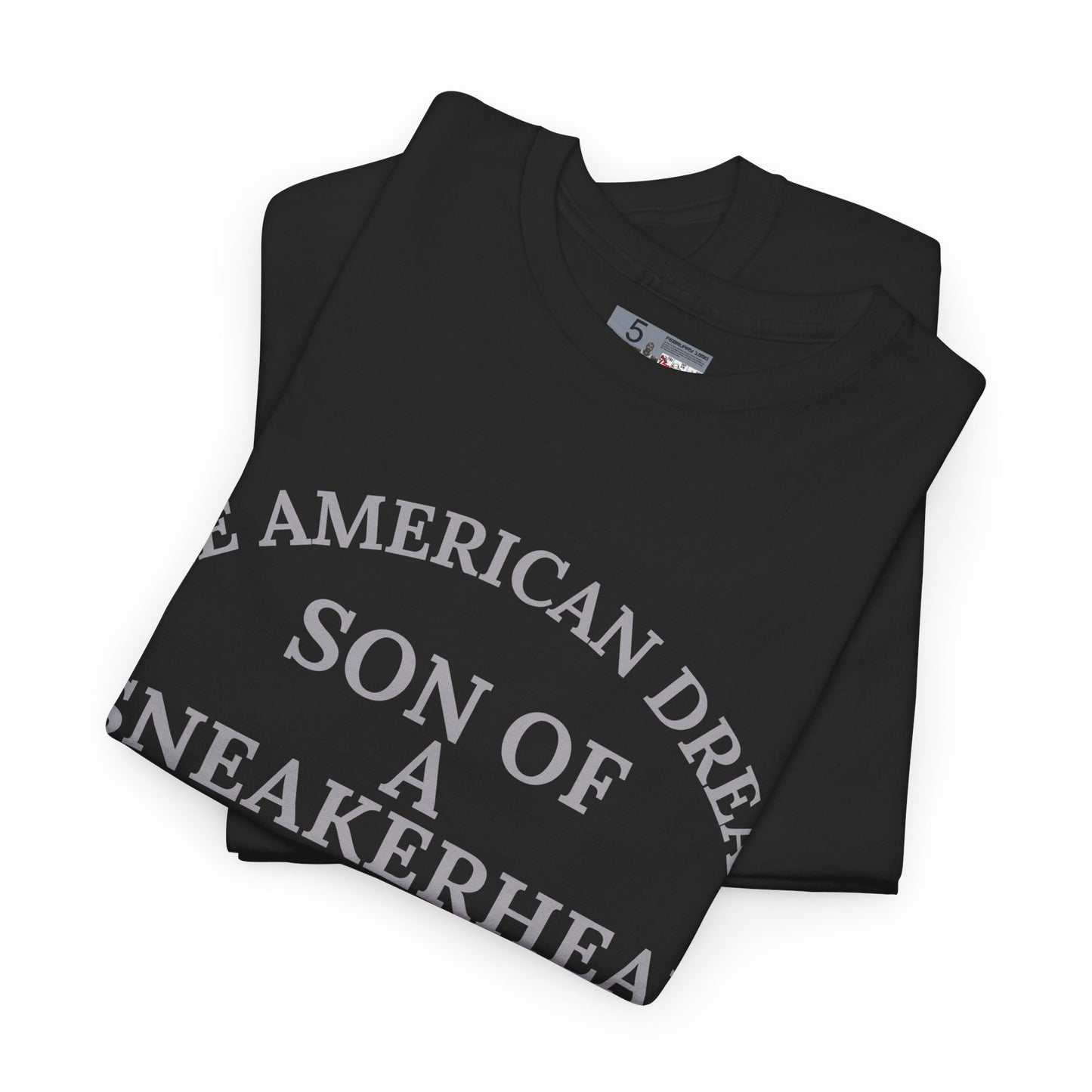 Retro 5 Black Metallic Son Of a SneakerHead (Grey)  Shirt